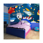 Paris Prix Papier Peint  Véhicules Spatiaux. Coloris disponibles : Multicolore