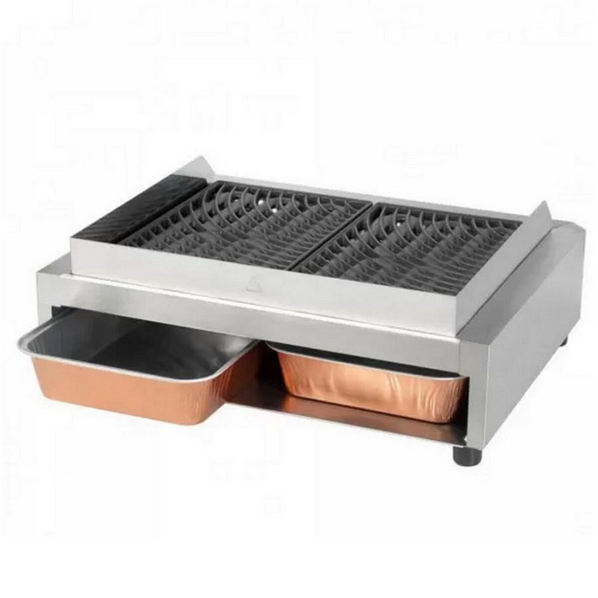 KRAMPOUZ Lot de 2 barquettes aluminium - ABB1