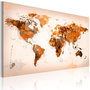 Voir la diapositive 1 : Paris Prix Tableau Imprimé  Map of the World Desert Storm
