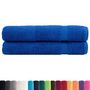 Voir la diapositive 2 : VIDAXL Serviettes de sauna de qualité supérieure SOLUND 2 pcs bleu