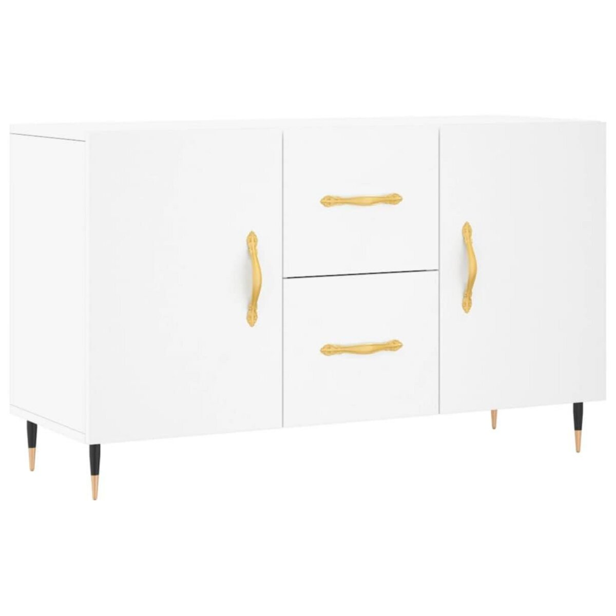 VIDAXL Buffet blanc 100x36x60 cm bois d'ingenierie