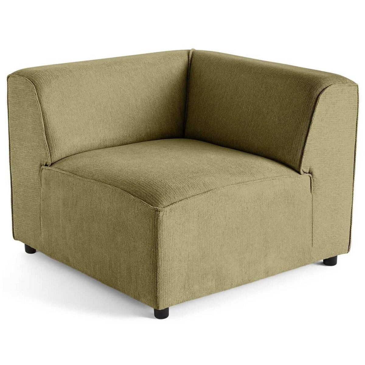 LISA DESIGN Suaro - module d'angle réversible en tissu texturé