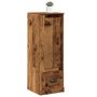 Voir la diapositive 3 : VIDAXL Buffet haut vieux bois 36x35,5x103,5 cm bois d'ingenierie