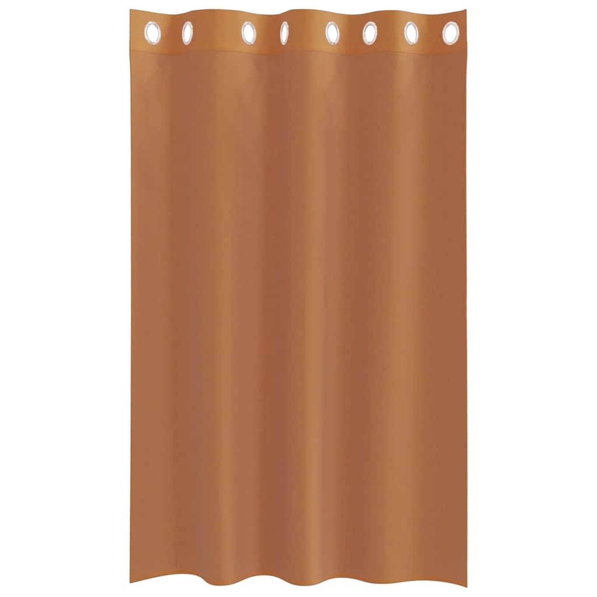 Voir la diapositive 4 : VIDAXL Rideaux en voile avec œillets 2 pcs terre cuite