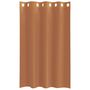 Voir la diapositive 4 : VIDAXL Rideaux en voile avec œillets 2 pcs terre cuite