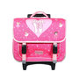 Voir la diapositive 1 : Bagtrotter BAGTROTTER Cartable à roulettes 38 cm Phileas Rose Danseuses