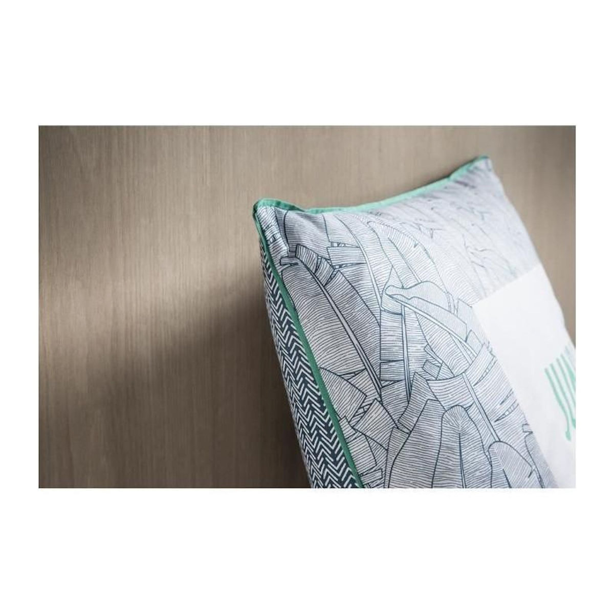 Today TODAY TROPIK SUMMER Parure de lit Jungle Dream 100% coton - 1 Housse de couette 240 x 260 cm et 2 taies d'oreiller 63 x 63 cm -