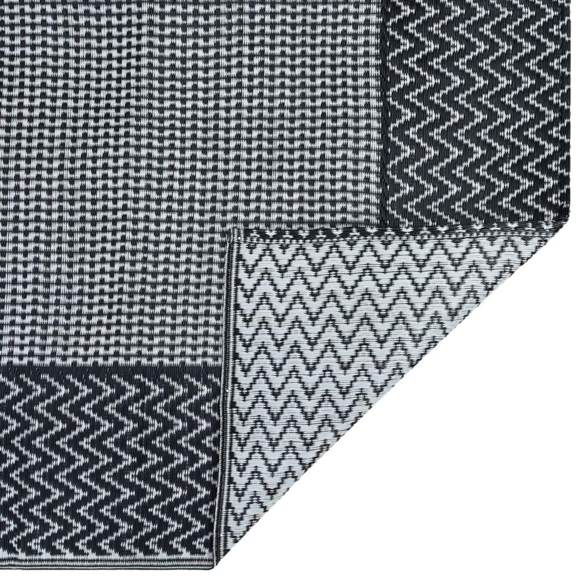 VIDAXL Tapis d'exterieur ARAKIL Gris 190x290 cm PP