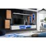 Voir la diapositive 2 : Paris Prix Ensemble Meuble TV  Switch XXV  280cm Naturel & Blanc