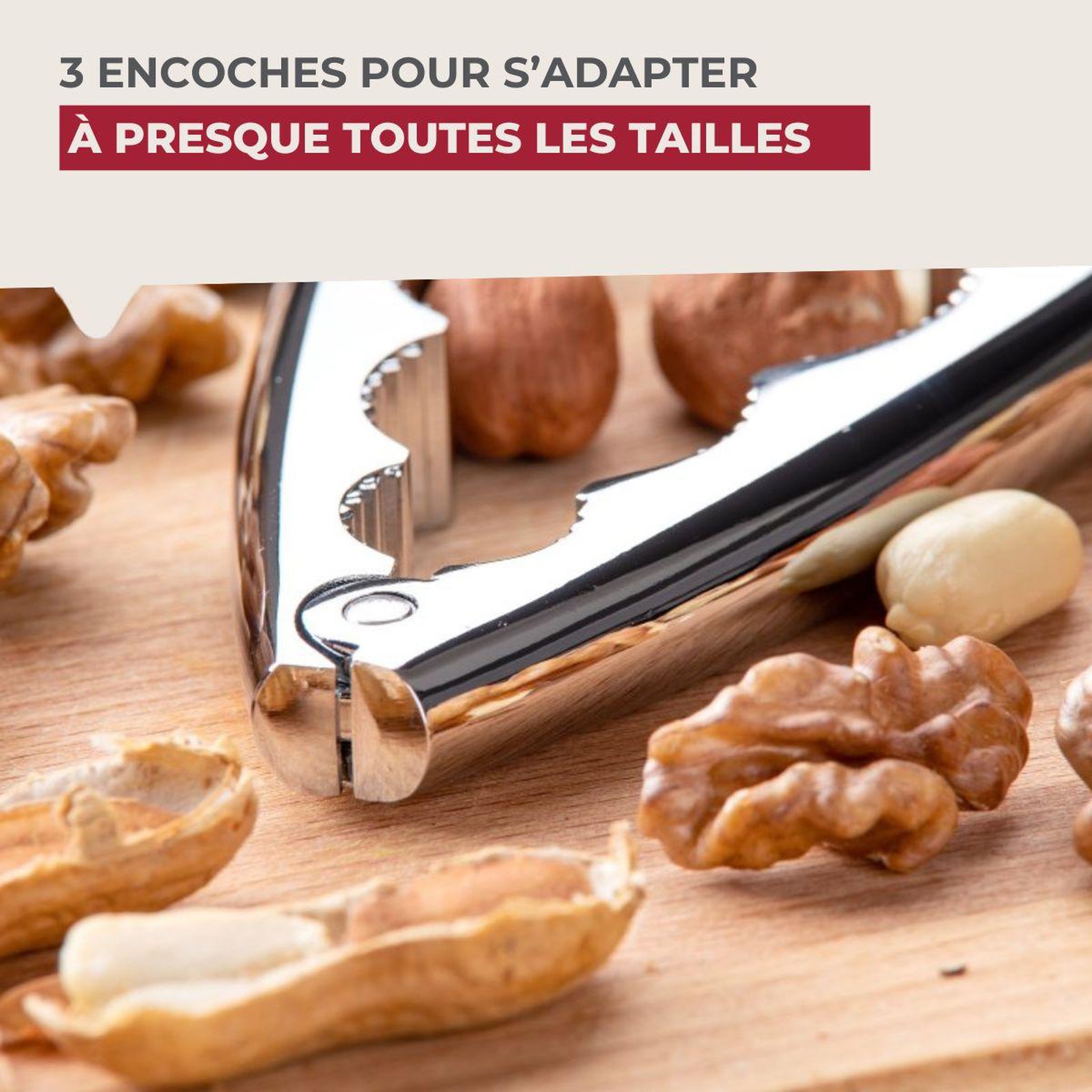 Voir la diapositive 4 : Fackelmann Casse noix et crustacés fackelmann basic
