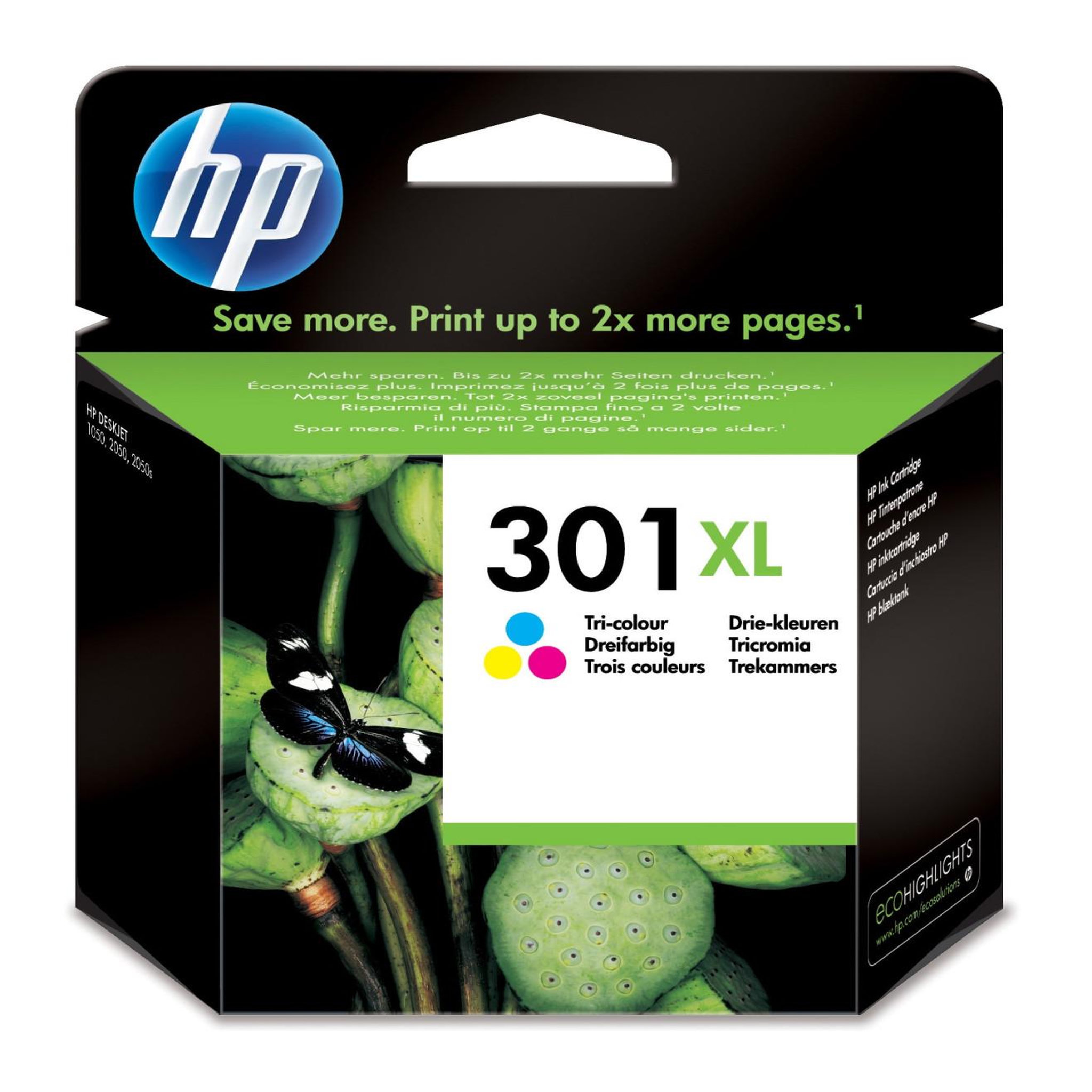 Voir la diapositive 3 : HP HP Ink No 301 HP301 HP 301 XL Color (CH564EE)