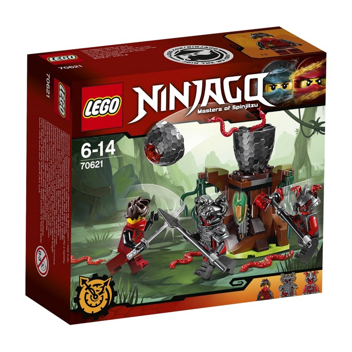 LEGO Ninjago 70621 - L'attaque des guerriers Vermillion