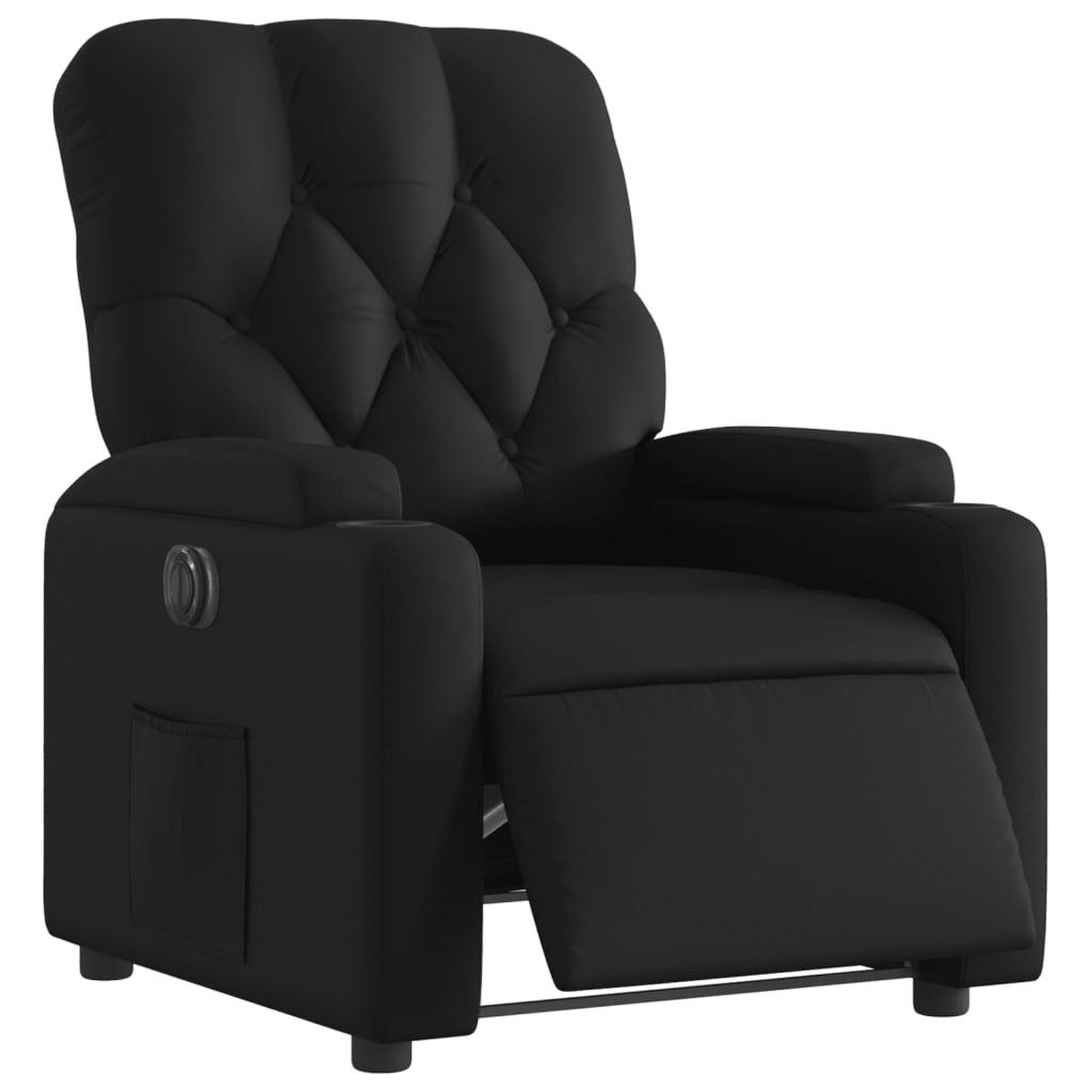 Voir la diapositive 3 : VIDAXL Fauteuil inclinable electrique Noir Similicuir