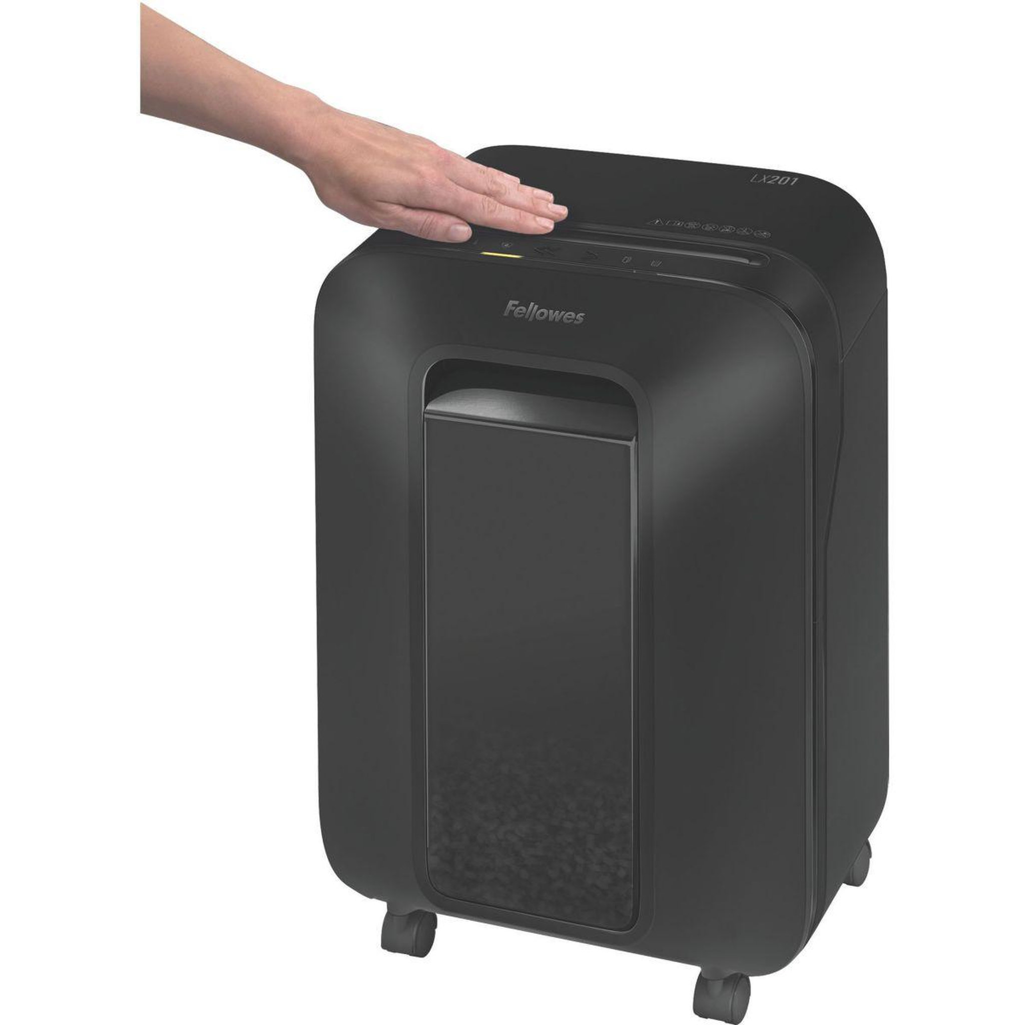 Voir la diapositive 5 : Fellowes Destructeur microshred lx201 noir