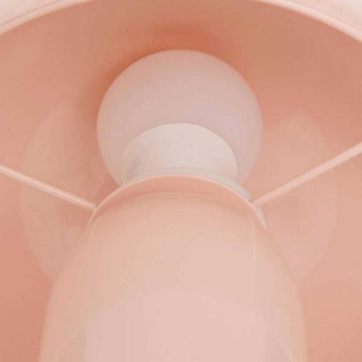 ATMOSPHERA Lampe à Poser Champignon  Lito  24cm Pêche