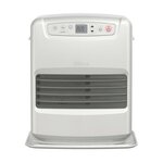 QLIMA Poele a petrole electronique Qlima SRE 3231C2 3,1 KW pour volume 120m3/48m2, systeme anti odeur, regulation temperature, gris ar