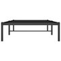 Voir la diapositive 5 : VIDAXL Cadre de lit metal sans matelas noir 90x190 cm