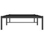 Voir la diapositive 5 : VIDAXL Cadre de lit metal sans matelas noir 90x190 cm