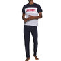 Voir la diapositive 1 : Lacoste Pyjama Marine/Gris Homme Lacoste 4H9925