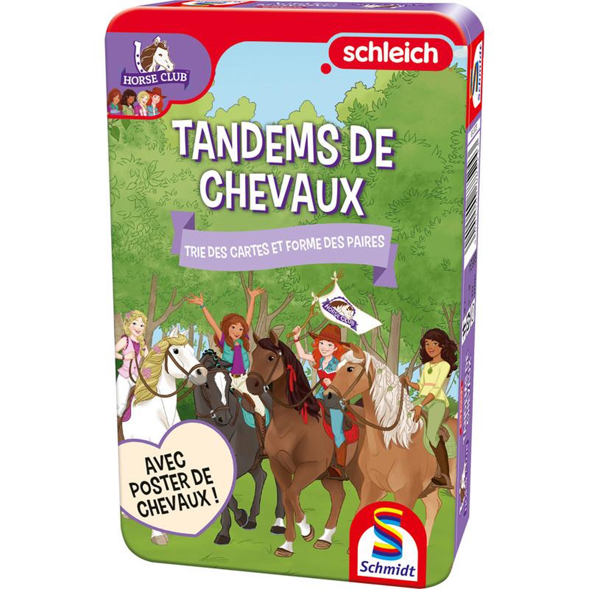 Schmidt Spiele BTE METAL TANDEM CHEVAUX SCHMIDT SPIELE GMBH SCT88524
