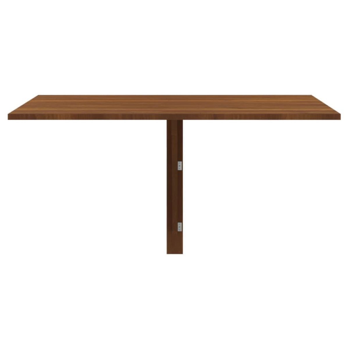 VIDAXL Table murale pliable Chene marron 100x60x56cm Bois d'ingenierie