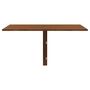 Voir la diapositive 3 : VIDAXL Table murale pliable Chene marron 100x60x56cm Bois d'ingenierie