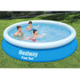 Voir la diapositive 1 : BESTWAY Piscine autoportée ronde 366x76cm Fast Set&trade;