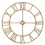 Paris Prix Horloge Murale en Rotin  Roman  100cm Naturel
