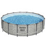 Voir la diapositive 3 : BESTWAY Bestway Piscine ronde Power Steel 488x122 cm