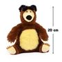 Voir la diapositive 4 : GENERIQUE Coffret poupée et peluche - MASHA AND THE BEAR - Masha 12 cm et Michka 20 cm - a partir de 3 ans - MHA21