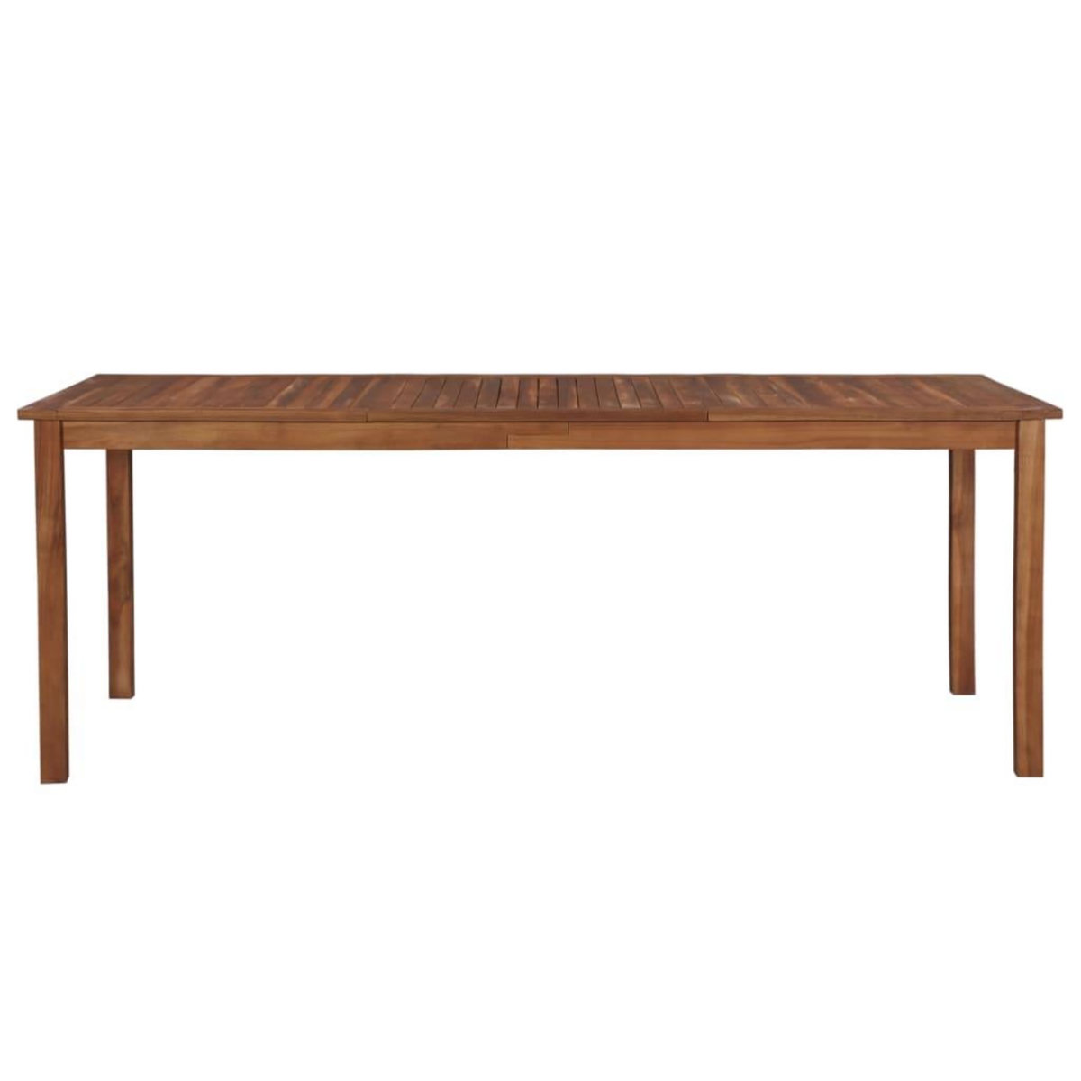 VIDAXL Table de jardin 200x100x74 cm Bois d'acacia massif