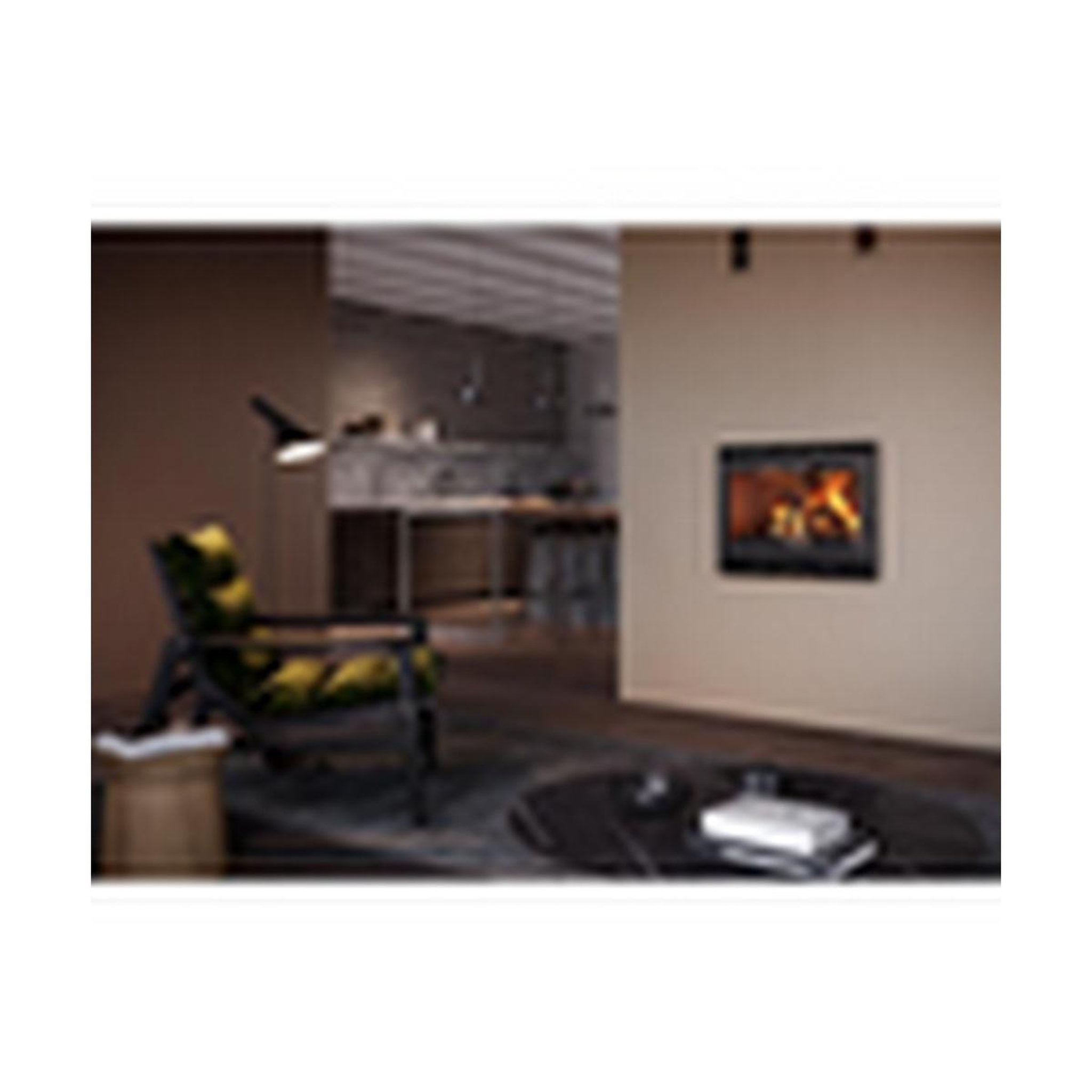 Voir la diapositive 3 : Invicta Insert à bois 8kw anthracite - P967001