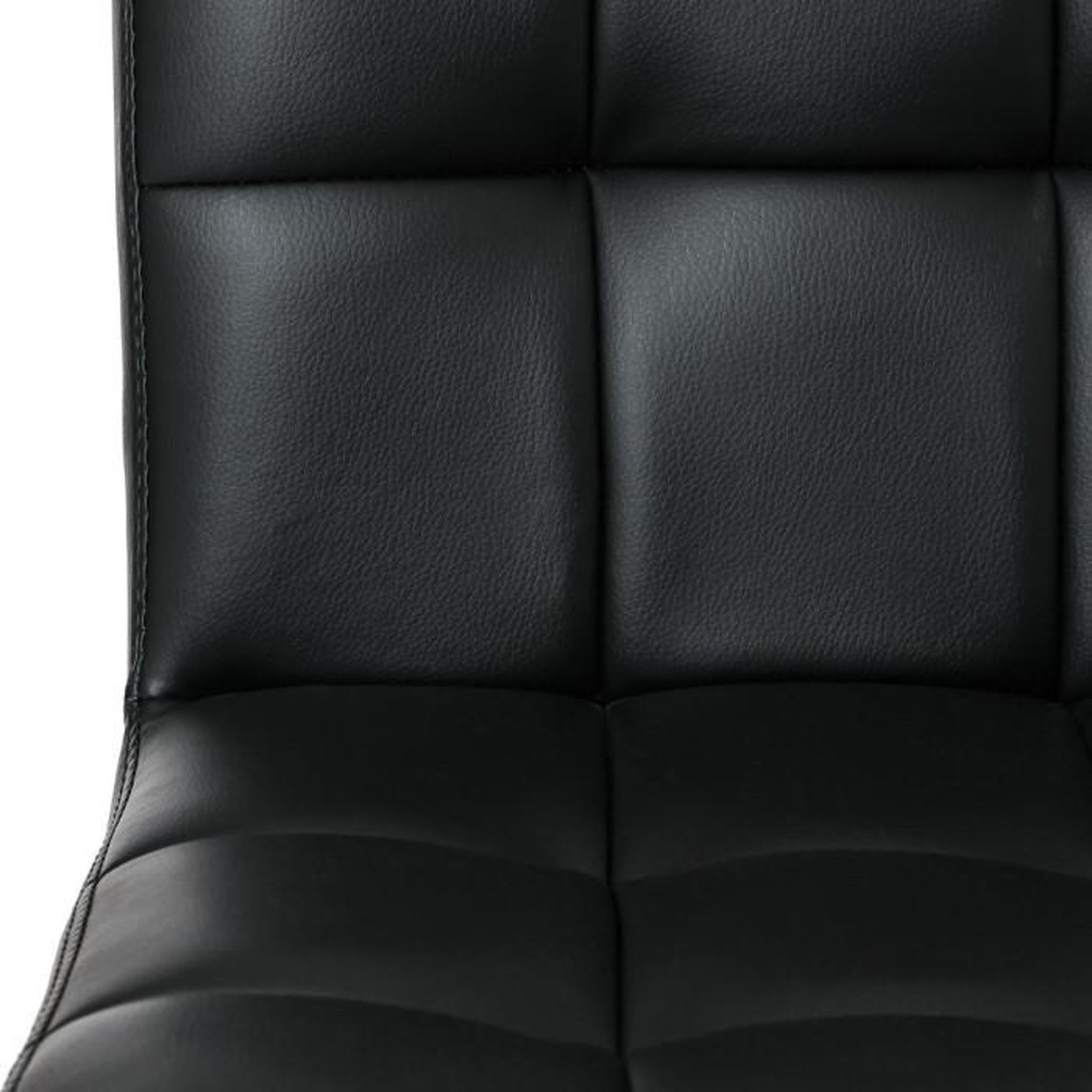 Voir la diapositive 4 : ATMOSPHERA Lot de 2 Tabourets de Bar  Delek  89cm Noir