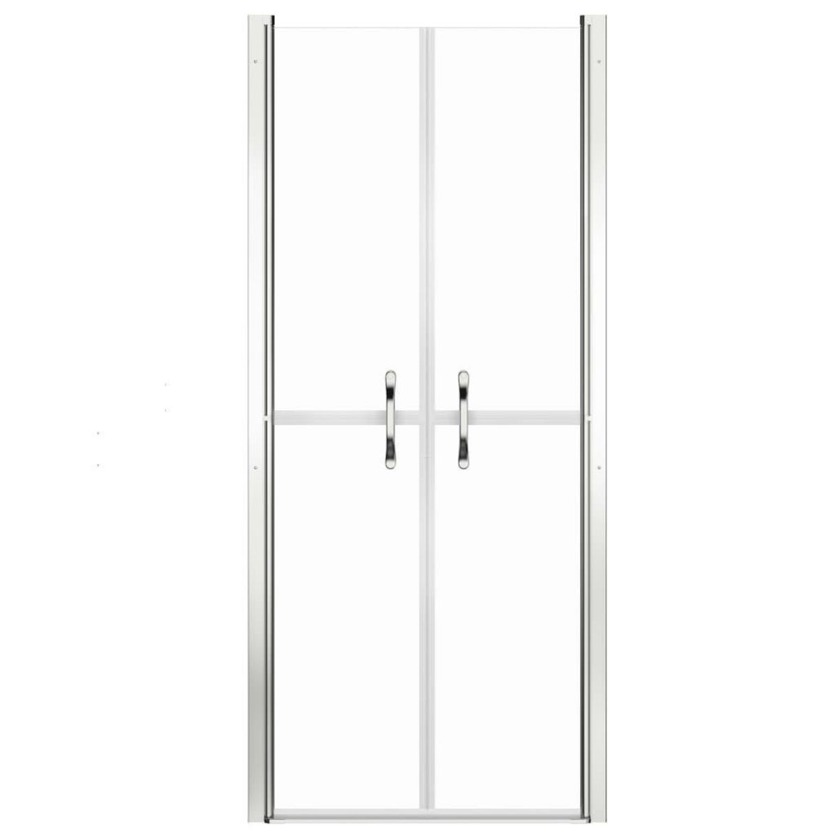 VIDAXL Porte de douche ESG transparent 86x190 cm