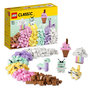Voir la diapositive 2 : LEGO Classic 11028 - L&rsquo;amusement créatif pastel,  Jouets Briques pour Filles et Garçons Dès 5 Ans : Crème Glacée, Dinosaure, Chat et Plus
