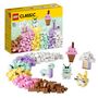 Voir la diapositive 2 : LEGO Classic 11028 - L&rsquo;amusement créatif pastel,  Jouets Briques pour Filles et Garçons Dès 5 Ans : Crème Glacée, Dinosaure, Chat et Plus