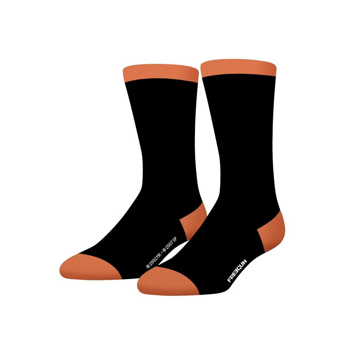 FREEGUN Lot de 4 paires de chaussettes homme Naruto Shippuden