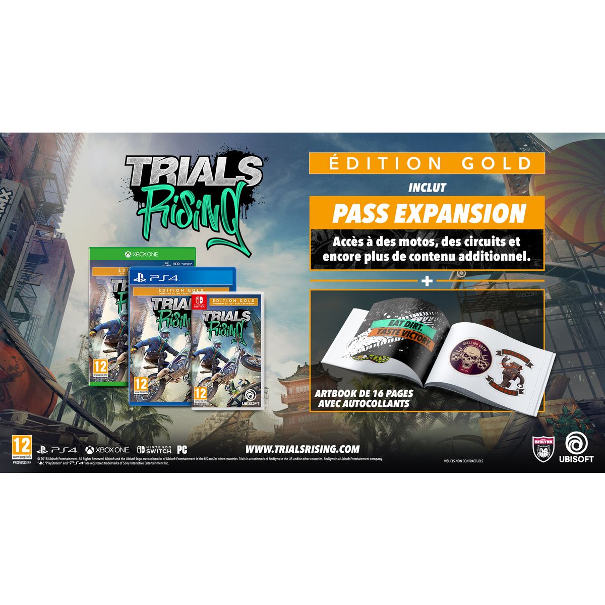 Trials Rising Edition Gold NINTENDO SWITCH