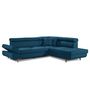 Voir la diapositive 6 : BEST MOBILIER Linea - canapé d'angle droit convertible - 5 places - avec têtières