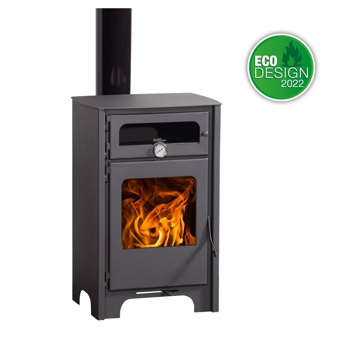 Juan Panadero Poêle à bois 7,4 Kw avec four - FIRENZE PREMIUM