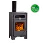 Voir la diapositive 1 : Juan Panadero Poêle à bois 7,4 Kw avec four - FIRENZE PREMIUM