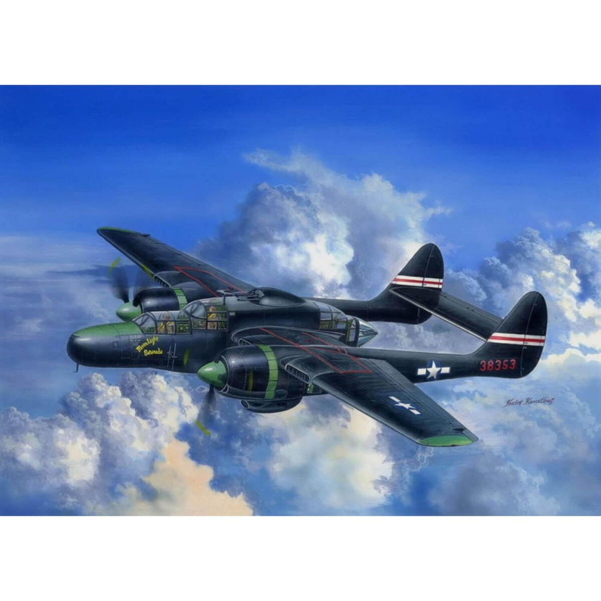 Hobby Boss Maquette avion : US P-61C Black Widow
