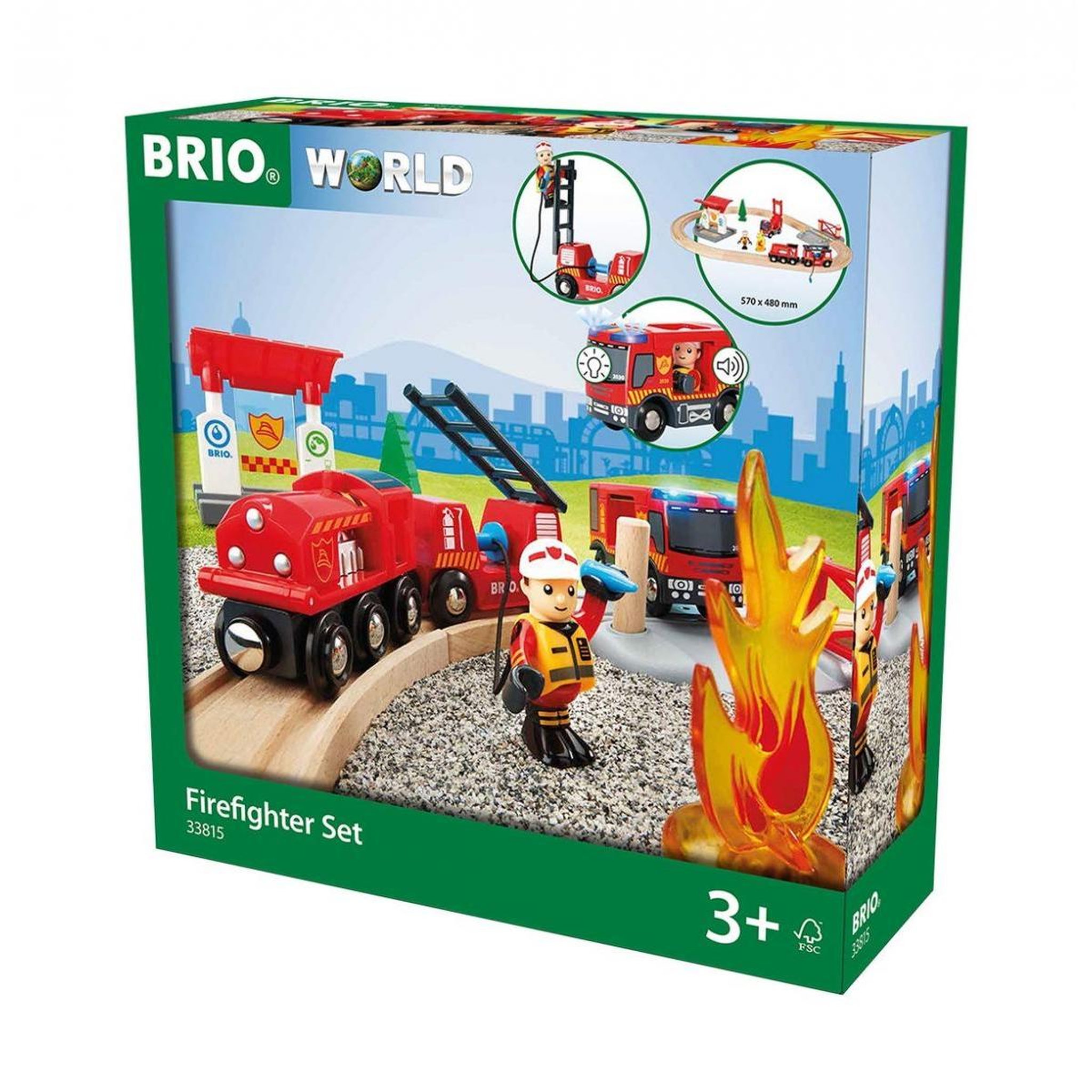 Voir la diapositive 2 : Brio 33815 Circuit Pompier Lutte contre le Feu