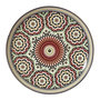 Voir la diapositive 1 : Paris Prix Lot de 6 Assiettes Plates  Zahra  26cm Multicolore