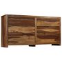 Voir la diapositive 3 : VIDAXL Meuble a tiroirs Bois massif de Sesham 160x40x80 cm