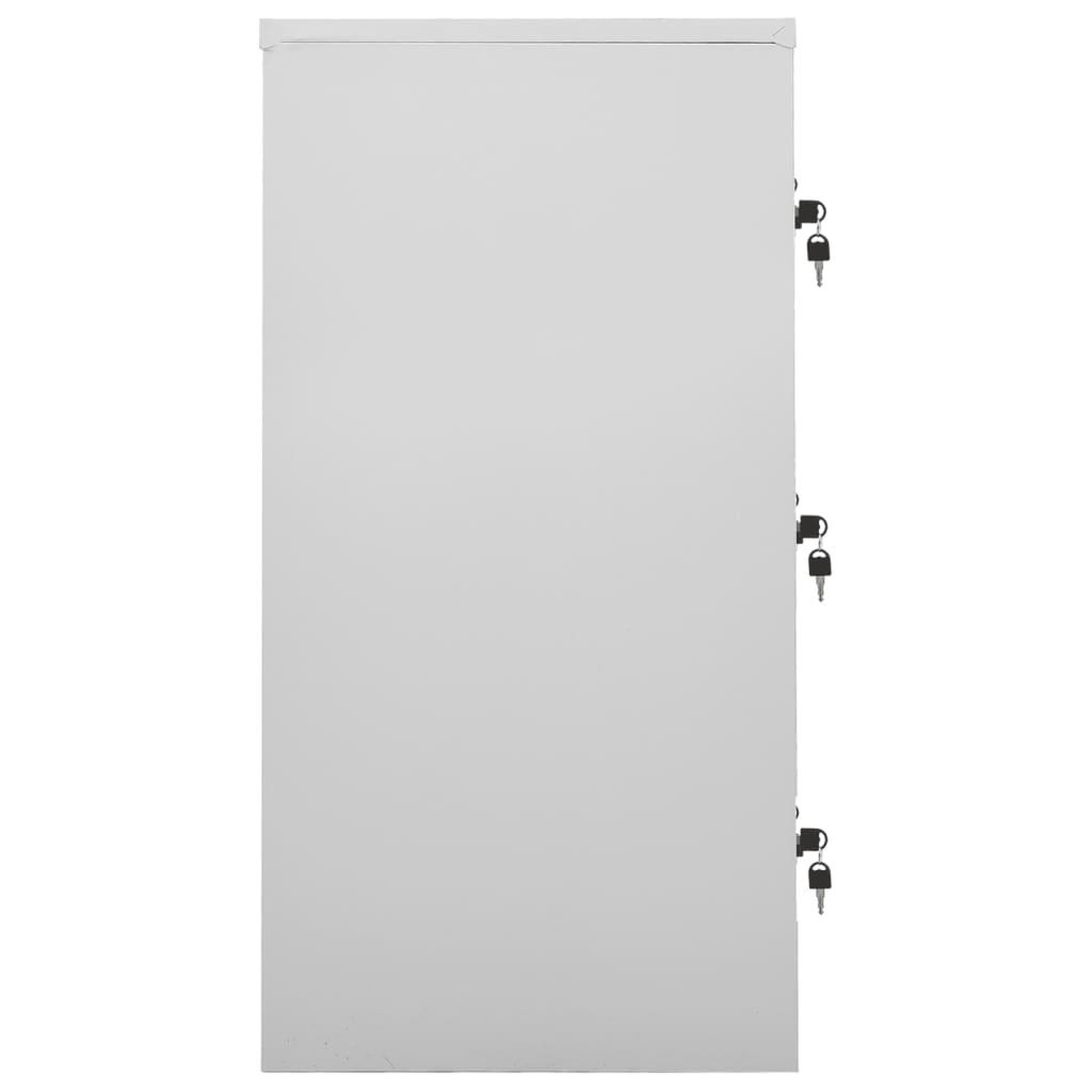 Voir la diapositive 3 : VIDAXL Armoire a casiers Gris clair et vert 90x45x92,5 cm Acier