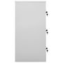 Voir la diapositive 3 : VIDAXL Armoire a casiers Gris clair et vert 90x45x92,5 cm Acier