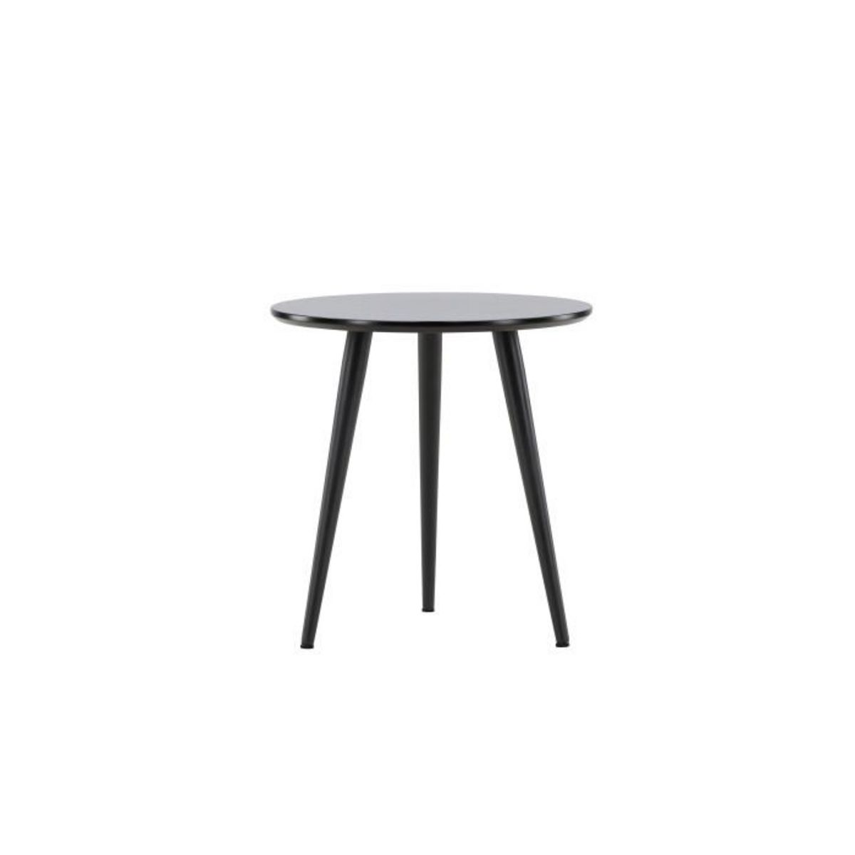 Paris Prix Table d'Appoint Design  Askim  50cm Noir