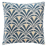 ATMOSPHERA Housse de Coussin  Chen Art  40x40cm Bleu