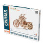 Voir la diapositive 2 : ECO WOOD ART Maquette 3D en bois - Moto Cruiser 22 cm